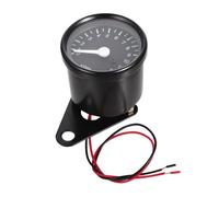 Alipis Motorbike Tachometer with White Backlight Electronic Motor Gauge for Motorcycle Accessories Easy Installation High Performance