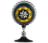 Alipis Motorcycle Compass and Car Dashboard Compass with Suction Cup, Abs Material, Readability, Easy Installation for Daily Outing and Road Trip Use on Car and Boat