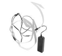 Alipis Motorcycle Helmet Night Light Decorative Lamp for Low-light Riding | Plastic Build, Cold Glow Effect, Dual-sport Helmets and Scooters, Eye-catching Visibility for Night Use