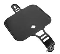 Alipis Motorcycle License Plate Decorative Touch Front Number Plate Plastic Black Accessory Resistant to Damage for Motorcycle