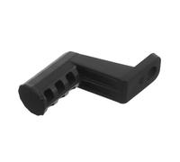 Alipis Motorcycle Mirror Extension Bracket for Scooters and Motorcycles Black Plastic Rearview Mirror Holder with Extended Design for Easy Installation and Enhanced Mounting Options