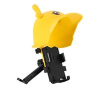 Alipis Motorcycle Navigation Phone Holder Mobile Phone Mount for Handlebar Firm Grip Compact Design for Motorcycles Electric Scooters Rainproof Cover for Secure Use