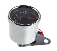 Alipis Motorcycle Speedometer Gauge with LED Display Weatherproof Digital Odometer for Accurate Mileage Tracking Fit for Various Models Low Power Consumption for Night Riding and