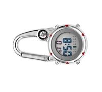 Alipis Mountaineering Hook Hanging Watch Clip Quartz Stainless Steel Portable for Outdoor Climbing Adventure