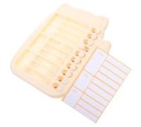 Alipis Multi-functional Classroom Schedule Chart with Magnetic Backing DIY S Chore and Planning Reminder for Developing Habits and Management Skills