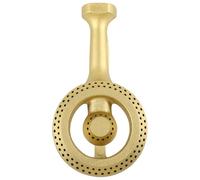 Alipis Multi-use Gas Burner Head Replacement Part, Metal Stove Head for Household Gas Stoves, Practical Universal Burner Accessory in Gold Color, Suitable for Kitchen Range