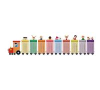 Alipis Multiplication Table for Home Decorations Not Easy to Fade 2 Sheets Wall Stickers, PVC Material and Early Education Wall Decor