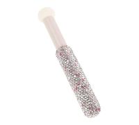 Alipis Mushroom Makeup Powder Brush and Precise Powder Control with Rhinestone Handle, Small Drumstick Shape Sponge Applicator for Seamless Concealer Application Portable Beauty Tool