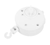 Alipis Musical Crib Mobile with Wind-up Music Box and Rotating Bell Interactive Nursery Mobile for Newborns and Boy Girl Compact Design with Soft Ambient Lighting for Calming Bedtime