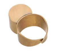 Alipis Musical Instruments Sliding Ring Dulcimer Accessories Playing Adjustable Sliding Copper Ring For Beginners Musician Folk Instrument Training