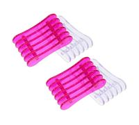 Alipis Nail Art Pen Stand 4pcs Rose Red Manicure Penholder with 5 Slots Nail Brush Storage Rack for Salon and Home
