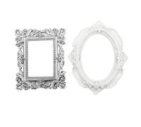Alipis Nail Art Photo Props Mini Frames Handheld Jewelry Adornment Props for Earrings and Rings Home Decorations