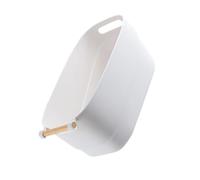 Alipis Nail Art Soak Bowl White Porcelain Hand Therapy Container for Manicure and Beauty Salon