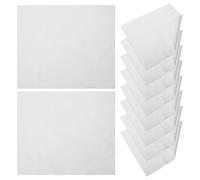 Alipis Nail Dust Collector Filters Nonwoven 30 Sheets Disposable Dust Mesh for Salon and Home Settings
