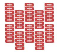 Alipis Nail Polish Protector Peel off Stickers 100pcs Spill Proof U Shape Cuticle Guards Portable Nail Art Gel Polish Cleanup Tool for Fingers