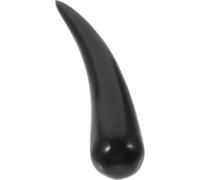 Alipis Natural Horn Scraping Massage Tool for Muscle Massage and Face Care, Black Buffalo Horn Scraper Stick for Hand and Back Use, for Relaxation and Relief