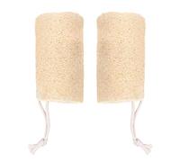 Alipis Natural Loofah Back Scrubber Promote Healthy Skin and Activate Blood Circulation 2pcs with Synthetic Material Exfoliating Body Scrubber for Shower and Bathroom Use