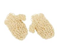 Alipis Natural Sisal Bath Gloves Exfoliating Handwoven Shower Mitts for Effective Skin Exfoliation and Moisturising Care Lightweight Gloves for Sensitive Skin and Daily Use