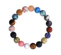 Alipis Natural Stone Universe Bracelet Women Wristband Daily Bangle with Creative Delicate Design and Eye-catching Appearance for Daily Life Wearing