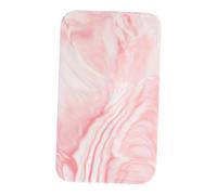 Alipis Nordic Style Ceramic Chopping Board Tray Pink Marble Pattern Simple Rectangular Sushi Plate Cutting Board for Fruits Bread Cheese Serving