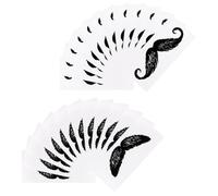 Alipis Nose Wax Sticks with Strong Stickiness and Convenient Pp Material Adult Nose Hair Sticker Moustache Protector for Waxing and Depilation Stickers Included a 24pcs Set