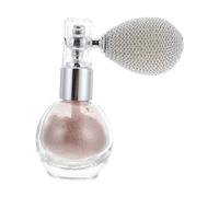 Alipis Nude Pink Body Highlighter Sprayer Bottle for Makeup Glitter Powder Fine Mist Spray Tool for Shimmering Effect at Parties Weddings Clubs and Celebrations Easy to Use Cosmetic