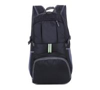Alipis Nylon Foldable Daypack Backpack 35l Travel for Men Women | Water Resistant, Lightweight and Large Capacity, Black Bag for Day Hikes, Shopping, Outdoor Use