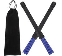 Alipis Nylon Wire Drum Brush with Ergonomic Handle for Jazz Drum Set Retractable Design for Beginners and Professionals Compact for Easy Storage and Stable Performance