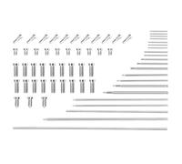 Alipis Oboe Instrument Repair Kit Including Threaded Shaft Sticks and Screws for Woodwind Maintenance and Replacement