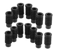Alipis Office Chair Glides Protector 20pcs Casters Tube Plugs Stopper and Sleeve for Stool and Table