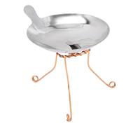 Alipis Oil Light Wick Holder Buddhist Supplies Ghee Lamp Kerosene Lamp Tray Stylish Table Decor Easy to Use and Cle