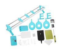Alipis Optical Bench Light Refraction Equipment Lens Prisms Set School Optical Experiment Kit Convex Concave Lenses Imaging Law Determination
