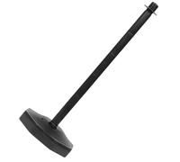 Alipis Outdoor Black Safety Barricade Stanchion for Crowd Control with Plastic Post Warning Column for Supermarkets Restaurants Exhibitions Urban Shopping Centers Security Queue