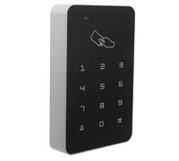 Alipis Outdoor Door Access Control System with Card Reader and Keypad, Black Keyless Gate Entry Control for Home and Apartment, Anti-Theft Safety Door Lock with Digital Access Keypad
