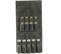 Alipis Outdoor Travel Spice Container Set Canvas Bag Aluminum Bottles Corks Lightweight and Compact for Camping Picnics Hiking and Outdoor Cooking