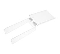 Alipis Outdoor Waterproof Flip Cover for Electronic Door Lock and Keypad, White Plastic Door Lock Protector Moisture Prevention and Easy Installation, Suitable for Outdoor Use