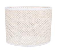 Alipis Oval Woven Lampshade Rose Gold E27 E14 Lamp Cover Paper Material Bedroom Bedside Table Lamp Accessory Simple Style