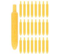 Alipis Paint Marker Replacement Nibs Tips Practical and Simple to Replace 60 Pcs Yellow Polyester and Chemical Fiber Material for Paint Pen Suitable for Art and Craft Painting