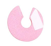 Alipis Parrot Cone Collar Bird Collar Protecting Wounds from Licking Microfiber Leather Pink for Surgery and Birds Daily Life Parrots