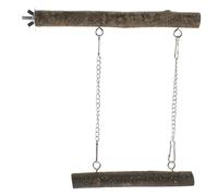 Alipis Parrot Stand Perch Bird Swing Wooden Bird Stand Exercise Leg Muscles Decorative Swing Beautiful Simple Design for Playing Home Decor
