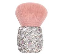Alipis Pink Mushroom Brush Retractable Mini Makeup Brush with Mushroom Head Plastic Material Easy to Use for Travel and Onthego Touchups for Makeup Beginners and Artists