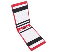 Alipis Pink Pattern Golf Scorebook Protector Portable Golf Score Card Holder Notebook for Tracking Game Progress