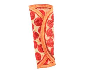 Alipis Pizza Pencil Case Drawing Pencils Pouch Stationery Holder Creative Canvas Pen Pouch with Realistic Pizza Appearance Convenient to Carry Prevents Falling Out Art Painting Use