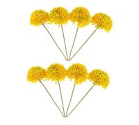 Alipis Plastic Faux Dandelion Flowers Simulated Honeycomb Fruit 8 Pack for Decorative Plant Arrangements