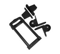 Alipis Plastic Lightweight 2-fold Extendable Speaker Handle with Spring Steel for Stage Audio Cabinet, Portable Speaker Replacement Part for Live Sound Equipment