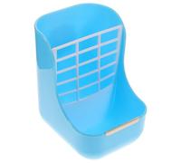 Alipis Plastic Rabbit Feeder Flat Design for Small Animals, Convenient Hanging Grass Holder Preventing Food Waste, for Guinea Pig and Chinchilla Feeding