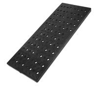 Alipis Plastic Trench Grate Trench Cover Sewer Supply with Ventilation Good Insulation Black Outdoor Urban Infrastructure