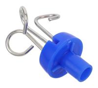 Alipis Portable 3 Hook Style Infusion Rack Hanger for Secure Iv Bottles Placement in Settings and Clinics, Made of Stainless Steel and Plastic for Sturdy and Reliable Use