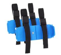 Alipis Portable Ice Skating Shoes with Fixing Straps for Beginners Anti-fall Training Skates for Outdoor Balance and Stability Blue Skating Aid for Learning to Skate