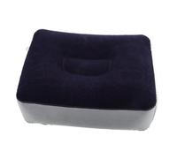 Alipis Portable Inflatable Foot Rest for Travel Lightweight Self-Inflating Camping Mat Pillow Cushion with Anti-Slip Base for Airplane Train Car Home Office Use